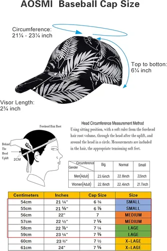 Vista 6 de Paquete de 2 sombreros de béisbol con estampado floral a la moda, ajustables, flores, hojas, hawaiano, playa, informal, al aire libre, para hombres