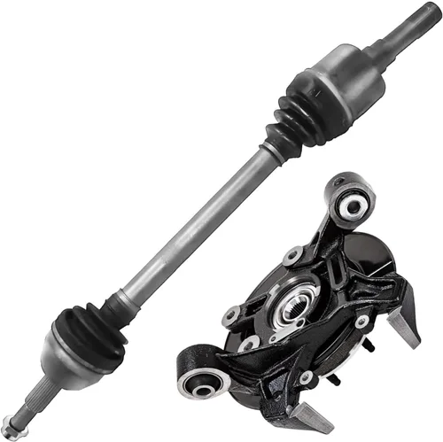 Vista 131 de Detroit Axle - 2 ejes CV delanteros para Chevy Silverado 1500 2007-2018, GMC Sierra Suburban Yukon XL 1500 Avalanche Cheyenne Cadillac Escalade ESV