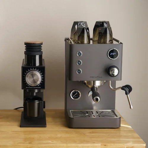 Vista 2 de MiiCoffee Apex Espresso Machine V2 (gris)