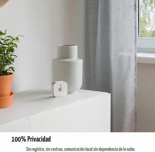 Vista 7 de Eve Motion (Matter) Paquete de 3 – Sensor Inteligente de Movimiento y Luz, IPX3, Activación Automática de Dispositivos, A Prueba del Futuro