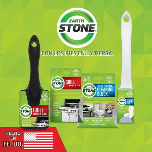 Vista 7 de Earthstone Bloque de limpieza multiusos, limpiador de baño de cocina Elimina el óxido, la grasa y la suciedad de las herramientas domésticas