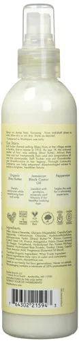 Vista 3 de SheaMoisture - espray antirotura, aceite de ricino negro jamaicano con manteca de karité, 8 onzas líquidas