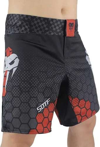 Vista 8 de SOTF MMA - Pantalones cortos de boxeo para hombre