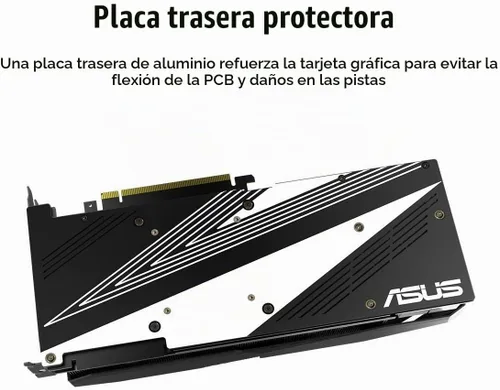Vista 3 de ASUS GeForce RTX 2080 Ti 11G GDDR6 HDMI DP 1.4 Type-C - Tarjeta gráfica