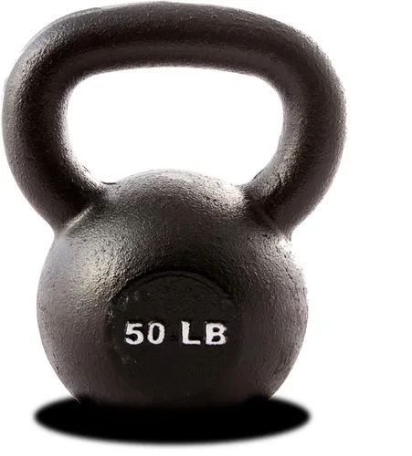 Vista 14 de Kettlebell Weights – 5lb to 80lb Cast Iron Kettlebells with Matte Black Finish – Full Body Strength Training & CrossFit Conditioning – Ideal for