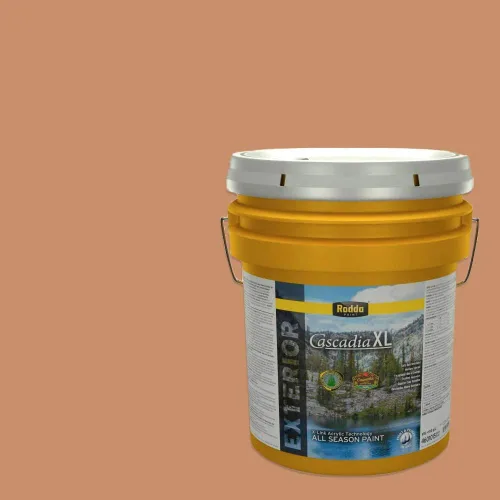 Vista 60 de Rodda Paint CASCADIA ZERO - Pintura plana e imprimación para interiores en uno, cuarto de galón, crema de ballet