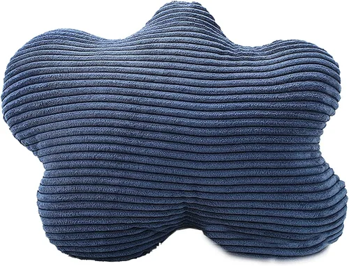 Vista 26 de Almohada de estilo nórdico suave con forma geométrica. Almohada de flores, almohadas de nube. La almohada. Cojín, cojín. Pelota, Marrón