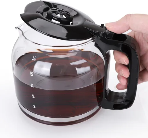 Vista 5 de Jarra de vidrio de repuesto de 12 tazas para cafetera Taylor Swoden modelos 300105REU