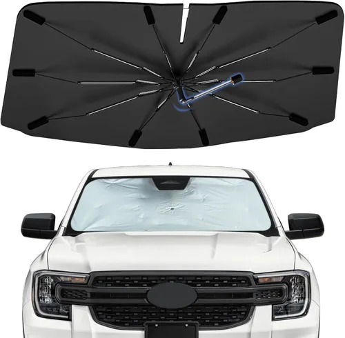 Vista 110 de Sombrilla Parasol para Parabrisas para Mazda 3 2014-2026, Parasol Plegable para Coche para Ventana Delantera, Visera Protectora Solar Altamente