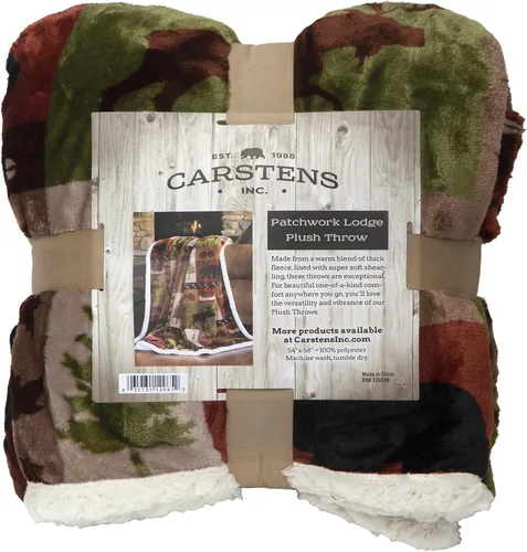 Vista 50 de Carstens, Inc. Dean Crouser - Manta de forro polar Sherpa de gran tamaño, 54 x 68 pulgadas, A Moment's Rest