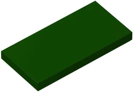 Vista 6 de Azulejo clásico de ladrillos de construcción de 2 x 4 con ranura de 100 piezas, compatible con piezas y piezas 87079, juego creativo - 100% Amarillo