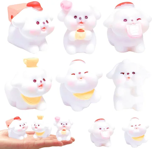 Vista 13 de 6 piezas de figuritas de gato en miniatura, gatos en miniatura de resina, figuritas de gatos en miniatura, animales lindos, figuritas de gato