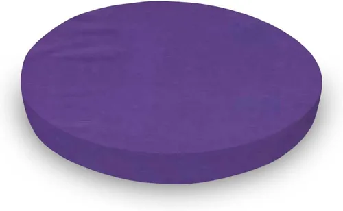 Vista 4 de Sábana bajera redonda – Sábana bajera ajustable 100% algodón de 800 hilos de 1 pieza, sábana redonda, fácil ajuste con bolsillo profundo de 15
