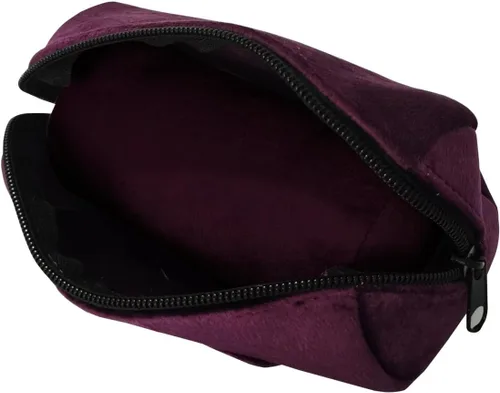 Vista 7 de Organizador portátil para pulseras con bolsa de terciopelo con Negro