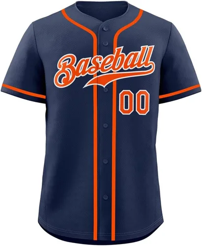 Vista 27 de Camisetas de béisbol personalizadas para hombres, mujeres, niños, camisetas con botones, personalizadas, número de nombre impreso o cosido