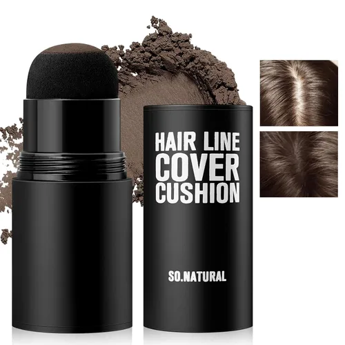 Vista 17 de Boobeen Barra de polvo de línea capilar para retoque de raíces y sombra de cabello, relleno de línea capilar impermeable para cubrir el cabello 01#