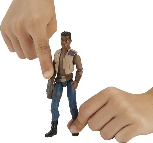 Vista 8 de STAR WARS Galaxy of Adventures The Rise of Skywalker Finn Figura de acción de 5 pulgadas con divertido movimiento de acción Blaster