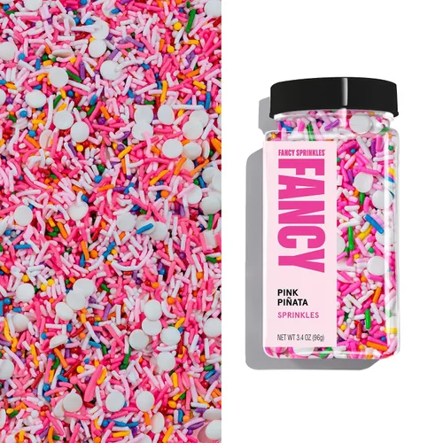 Vista 11 de Fancy Sprinkles Bubble Bath - Gránulos rosa y blanco pastel, 1 paquete