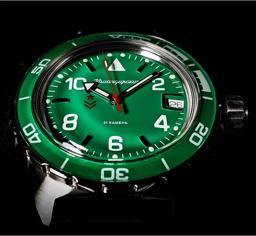 Vista 2 de VOSTOK Komandirskie 650858 - Reloj de pulsera mecánico automático Negro - Militar