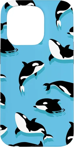 Vista 14 de Orca Swimming Whale Cool Miami Dolphin Beach Lover Gift Case for iPhone 17