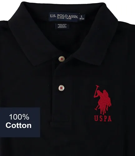 Vista 3 de U.S. Polo Assn. Polo clásico para niño, Multi