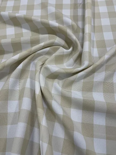 Vista 4 de Tela de Polipopelina a Cuadros Vichy de 1" por Yarda - 60 Pulgadas de Ancho para Costura, Acolchado, Manteles, Cortinas, Ropa, Manualidades