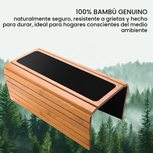 Vista 6 de GEHE Bandeja para Brazo de Sofá, Bandeja Flexible/Desplegable para Reposabrazos de Sofá, Soporte de Tazas para Brazo de Sofá, Ideal para Bebidas