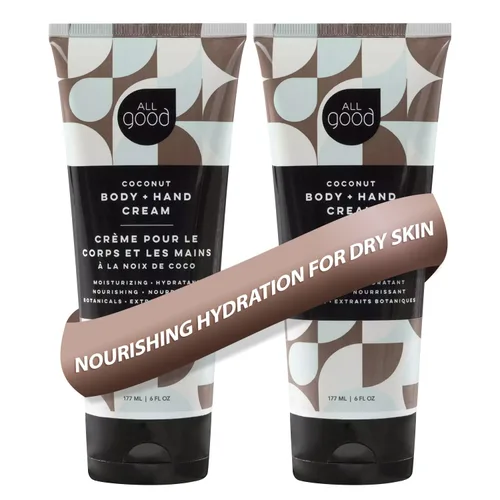 Vista 9 de All Good Loción para manos y cuerpo, loción orgánica hidratante para piel seca, manos y cuerpo, aceites esenciales, caléndula, manteca de cacao
