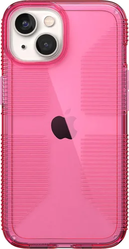 Vista 9 de Speck Funda transparente para iPhone 14 y iPhone 13 – Protección contra caídas, resistente a los arañazos y a prueba de amarilleo, funda de doble