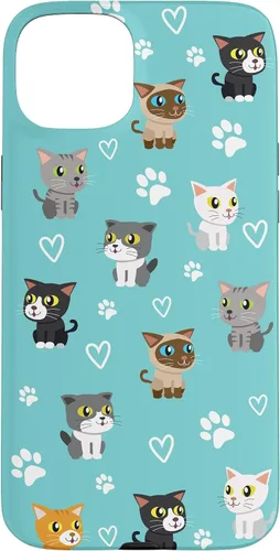 Vista 9 de Funda para iPhone 16 Cat Meow Kitten Kawaii Design Cat Mom