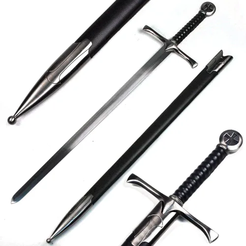 Vista 11 de Ace Martial Arts Supply espada de caballero medieval con vaina