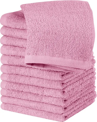 Vista 27 de Utopia Towels Juego de 12 paños de algodón – 100% algodón hilado en anillo, paños de franela de alta calidad, altamente absorbentes y suaves al