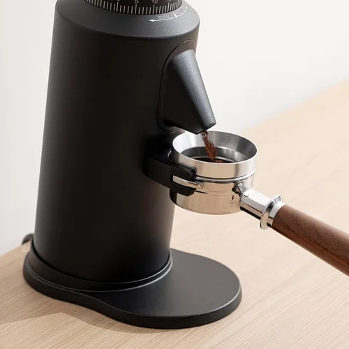 Vista 7 de beanglass T64 Molinillo de Café de Dosis Única, Molinillo Eléctrico de Espresso de Burrs Planos de 64mm (Negro)