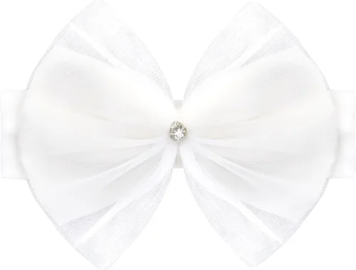 Vista 3 de Lilax Vestido de tul con volantes para bebé, conjunto de regalo de tutú en capas