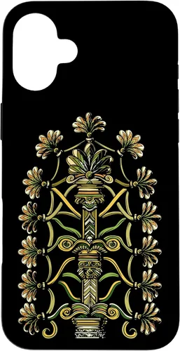 Vista 22 de Funda para iPhone 14 Pro Max Anunnaki Aliens Árbol de la Vida Símbolo Antiguo Geometría Sagrada