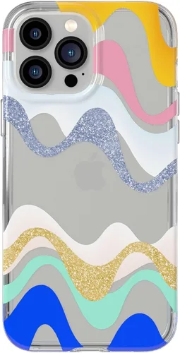 Vista 28 de Tech21 Evo Art - Funda protectora para iPhone 13 con ilustraciones exclusivas y protección contra caídas de 12 pies Multi