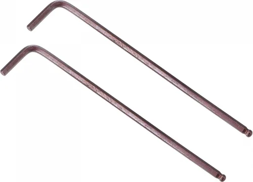 Vista 8 de uxcell Llave hexagonal de extremo de bola de 0.059 in, herramienta de reparación de acero S2 en forma de L, métrica 2 piezas