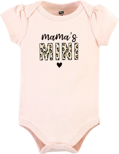 Vista 260 de Hudson Baby baby-girls Cotton Bodysuits 3-pack