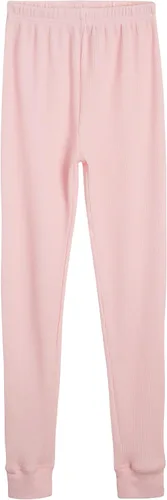 Vista 5 de Rene Rofe Conjunto de ropa interior térmica para niñas 4 piezas de punto gofre y pantalones largos 2T-16
