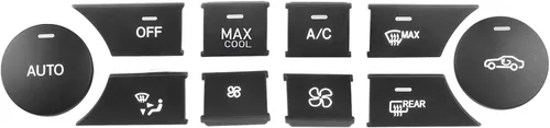 Vista 8 de Jaronx compatible con botones de velocidad del ventilador Mercedes Benz
