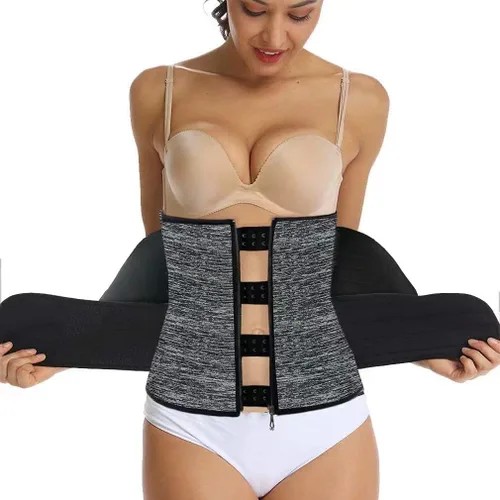 Vista 2 de Faja modeladora de neopreno para cintura, para sudar, para perder peso y darle forma a la cintura, para mujer