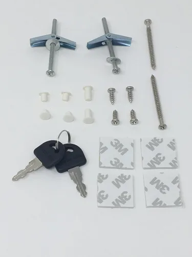 Vista 8 de MEDICINE RX SAFE - Caja fuerte con llave de barril para botiquín