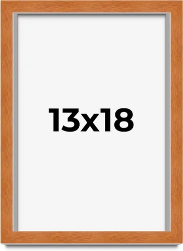 Vista 298 de Marco de 3 x 3 pulgadas de madera maciza de nuez y miel marrón con plexiglás acrílico UV, respaldo de tablero de espuma y accesorios para colgar
