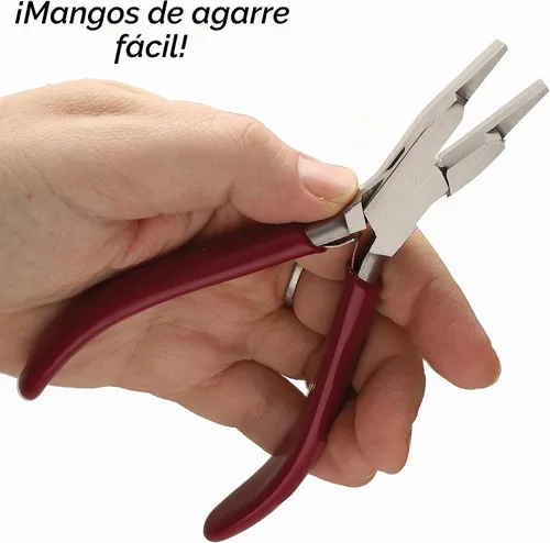 Vista 4 de The Beadsmith WrapMaker Alicates – Herramienta de fabricación de joyas de 6 pulgadas (5.984 in) con cabeza de acero pulido, agarre cómodo de PVC