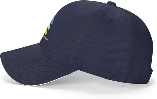 Vista 3 de Gorra de béisbol ajustable para hombre y mujer, diseño de casquette, ajustable, color negro