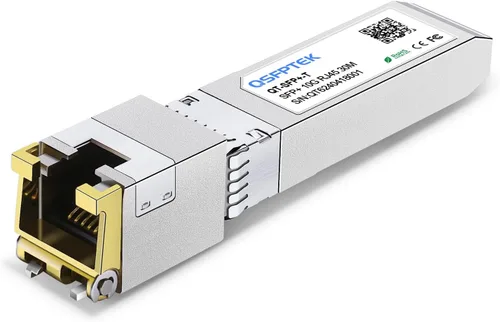Vista 11 de QSFPTEK Módulo SFP+ 10G 10GBASE-LR 1310nm 10km DDM SMF LC Transceptor SFP+ de Modo Único Compatible para Arista SFP-10G-LR