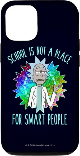 Vista 28 de Rick and Morty Funda escolar para iPhone 17