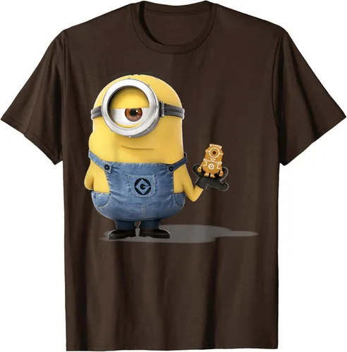 Vista 7 de Camiseta Despicable Me Minions Holding A Ginger Bread Minion Retrato Pequeña