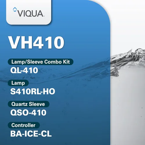 Vista 11 de Viqua VH410 Sistema de Agua Ultravioleta para el Hogar de Acero Inoxidable - 18 GPM 3/4 MNPT 120V