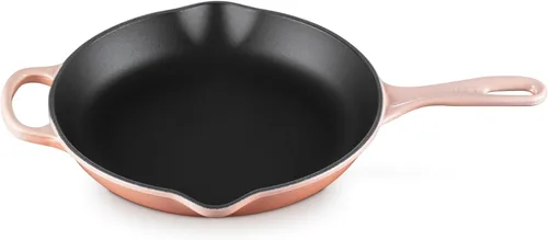 Vista 33 de Le Creuset Sartén de Hierro Fundido Esmaltado Signature con Mango de Hierro, 6.33", Cerise